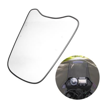 Parabrezza per moto Parabrezza spoiler per estensione moto trasparente antivento durevole per scooter