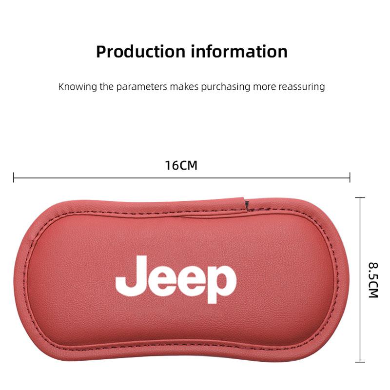 Car Pillow Car Knee Pad Elastic Memory Foam Leg Pad For Jeep Renegade Compass Grand Cherokee Patriot Liberty Gladiator Wrangler ANO1