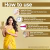 Multani Natural Gold Hair Removal Cream 60 ml Pack of 2 Radiance Formula Enriched With Gold Pearl Powder Vitamin E