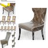 Modern Pvc Transparent Chair Cover For Dust And Oil Protection For Home Dining