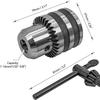 Chuck with Key JT3 Taper Mount 3-Jaw for Lathes Drilling Machine1/32"-5/8"1-16mm