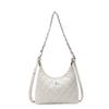 Niche Design Diamond Check Chain Single Shoulder Armpit Tote Bag 2025 New Trendy High-end Simple Commuter Crossbody Bag