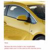 Left & Right Side Wing Mirror Cover Cap For Vauxhall Astra J 2010-13 Gloss Black