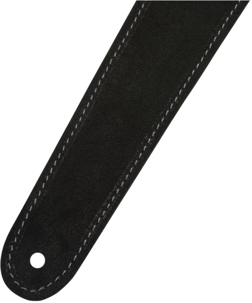 Fender Suede Reversible 2" Strap, Black/Gray,