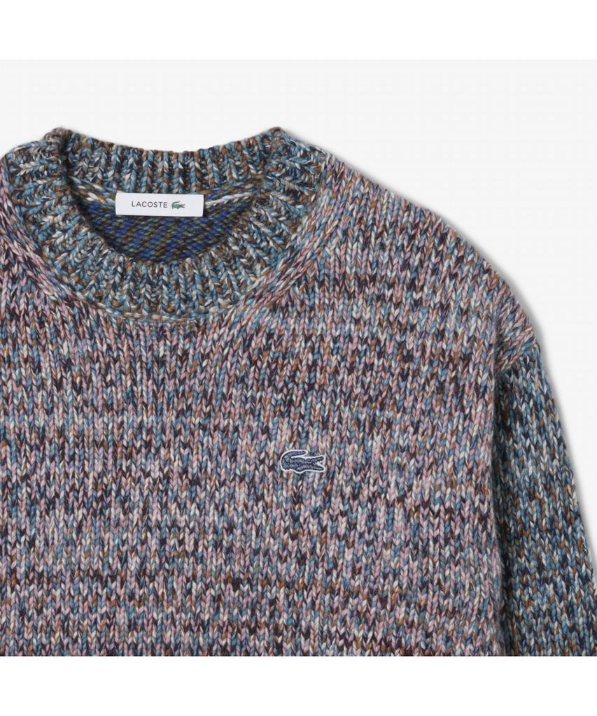 LACOSTE Women'S Winter Cozy Color Mix Sweater Af4008-55N Kse