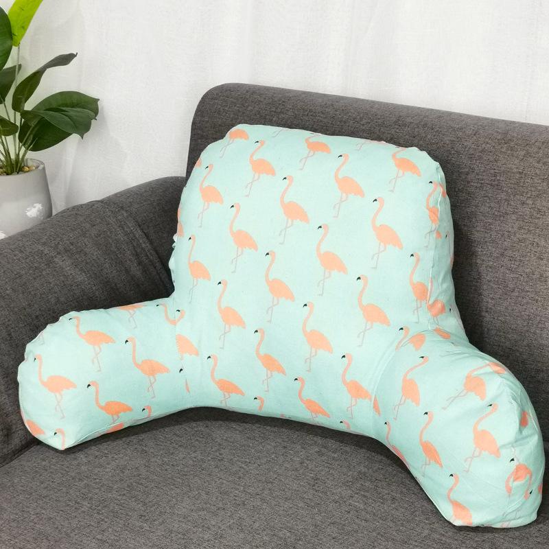 

Шезлонг Подушка для чтения и чтения Подушка для поясницы Домашний офис Диван Прикроватная тумбочка Подушки для поддержки талии и спины Подушки для спины Подушки для снятия боли 58x40x25cm