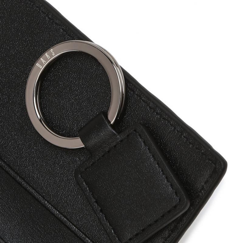 Daks Black Keyholder Wallet Dd Deck Plate Lewis