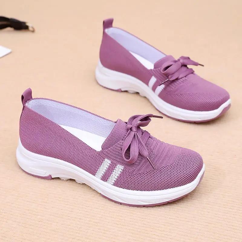 Lace Up Woman Footwear Spring Autumn Daily Routine Designer Luxury Comfortable and Elegant Aesthetic Y2k Fashion Shoes for Women