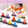 Wooden Magnetic Train With Number Blocks For Early Education Kids Development
