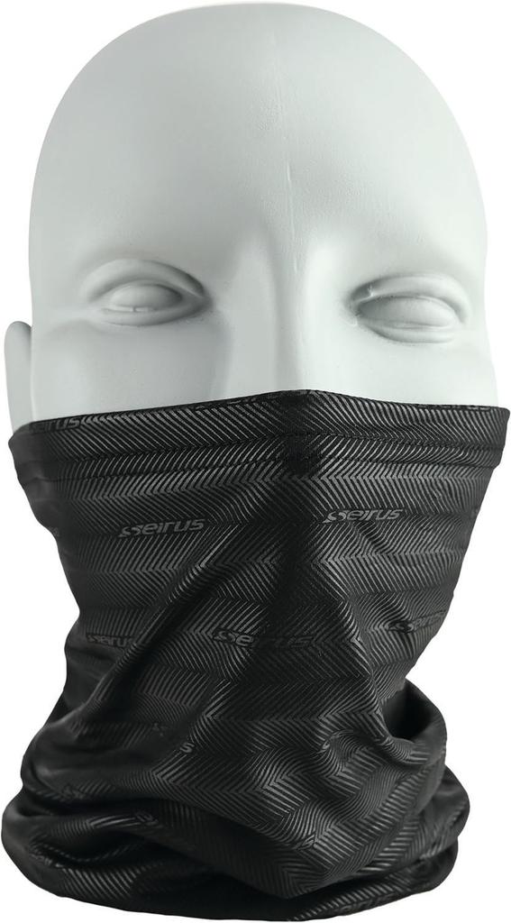 Seirus Heatwave Neck Carbon 16978 Japanese Warmer, Fiber, [Official Product]