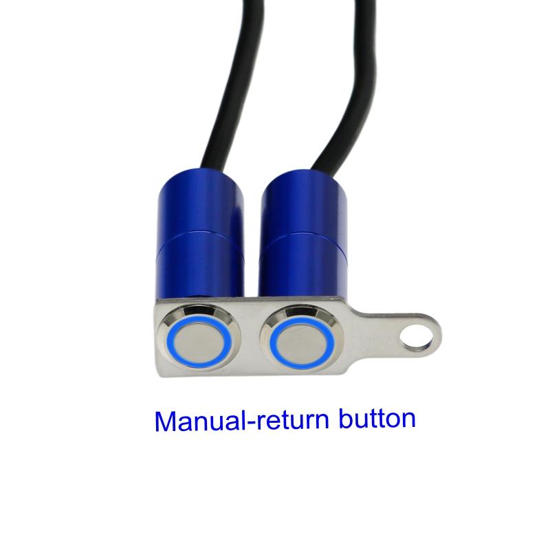 LMoDri Motorcycle 12V LED Waterproof Switch Aluminum Alloy Headlight Horn Start Kill Handlebar Adjustable Mount