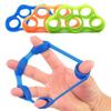 Silicone Finger Gripper Strength Training Aids Hand Grip Wrist Yoga Stretcher Exercise