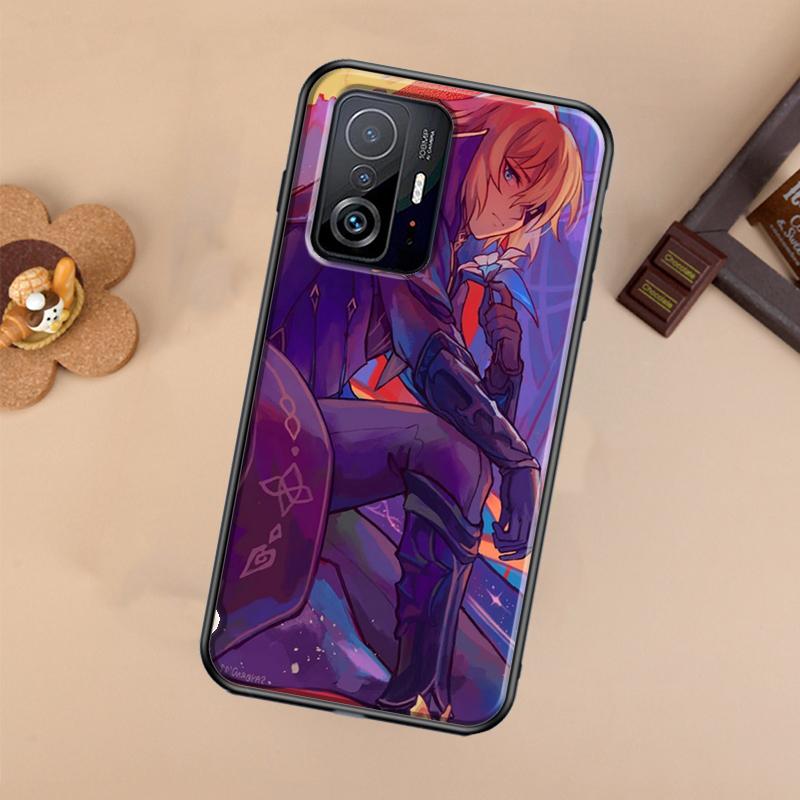 Genshin Impact Case For Xiaomi POCO X7 X6 Pro X3 X5 M6 F3 F5 F6 Pro 11T 12T 13T 14T Pro 13 14 Ultra Cover