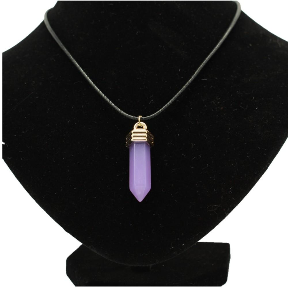 New PU Leather Chain Women Collares Multicolors Bullet Pendant Necklaces Fashion Jewelry Bijoux Necklace Vintage Neck Jewelry