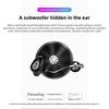 New Bluetooth Headphones Mini Invisible Non-flashing Wireless Ultra Long Endurance In-ear Noise-cancelling Headphones
