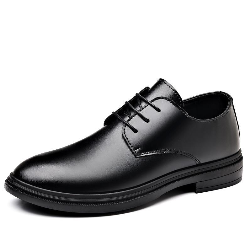 New classic men's shoes business casual British fringed leather shoes men's wedding shoes invisible heightening shoes