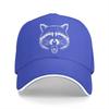 Aggressive Mad Angry Raccoon Baseball Caps Peaked Cap Raccoon Lover Sun Shade Hats for Men Women