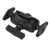 Double Ball Mount Aluminum Alloy Double Socket Arm Ball Mount with 1.5 Inch C Size Ball Adapter for