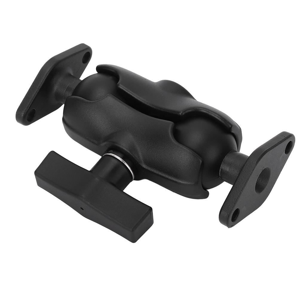 Double Ball Mount Aluminum Alloy Double Socket Arm Ball Mount with 1.5 Inch C Size Ball Adapter for