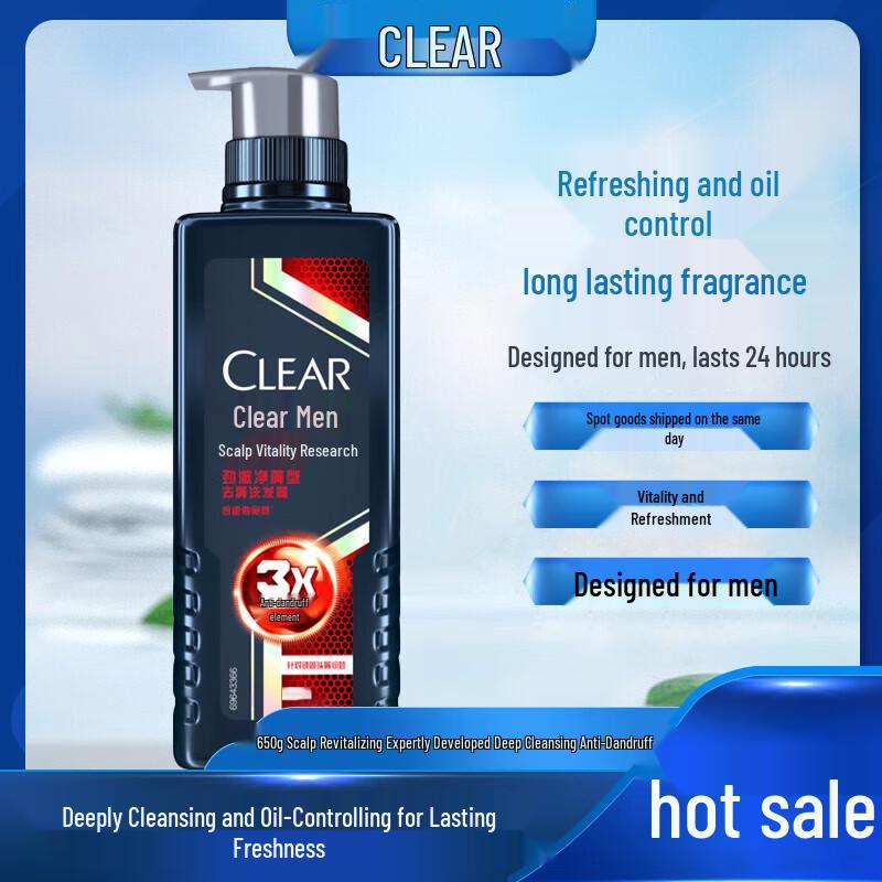 

CLEAR Men s Invigorating Anti-Dandruff Shampoo