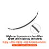 YZ For Tesla Model Y Juniper 3 Highland 1.2M Spoiler Rear Trunk Air Spoiler Original Car ABS /Carbon Fiber Car Accessories 2025