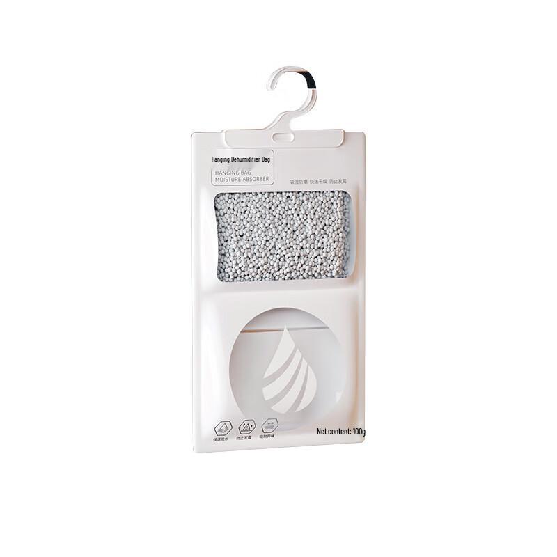 Changbaosen Hanging Wardrobe Dehumidifier Bags, 100-Pack