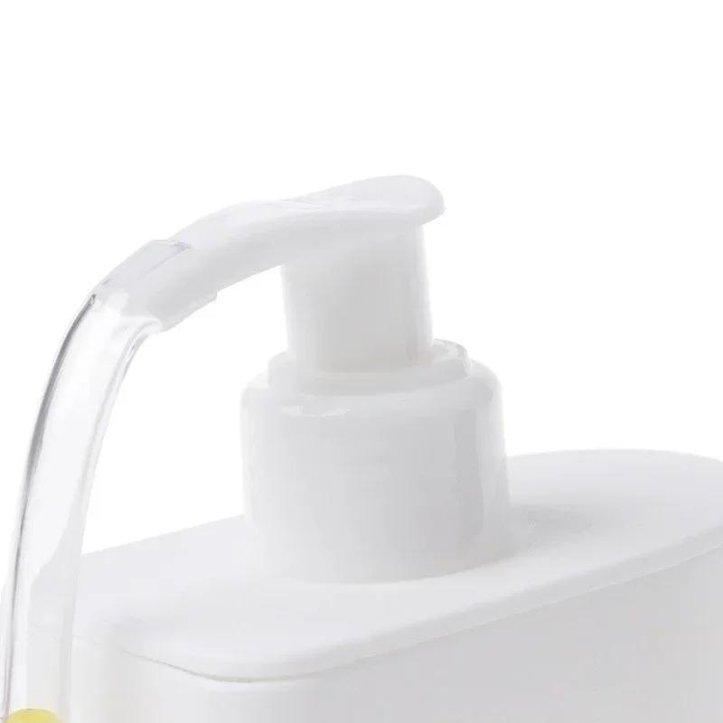 Dispenser de săpun lichid cu design creativ de melc, detergent facial, organizator, sticlă, șampon, gel de duș și loțiune, sticle de depozitare 120ml
