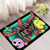 Cartoon Art Anime S-Smiling F-Friends Small Carpet Rug Carpet Home Decor Bedroom Mat Hallway Balcony Entrance Doormat Decoration
