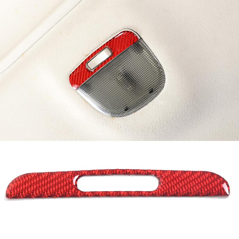 

For Subaru Forester 2013-2018 Red Soft Carbon Fiber Interior Kit Dashboard Console Gear Shift Panel Decoration Trim Stickers