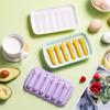 Sausage Maker Mould 6 Grids Silicone DIY Ham Hot Dog Making Moulds With Lid Kitchen Household Sausages Cake Baking Tools Molds