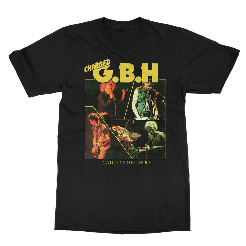 Hot Charged GBH Graphic Cotton Tshirt Unisex Summer Short Sleeve Fashion Brand Tee Luxury Casual Vintage Retro Top
