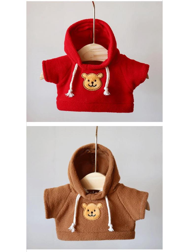 Teddy Bear Sweatshirt: Plush Doll Clothing Accessory