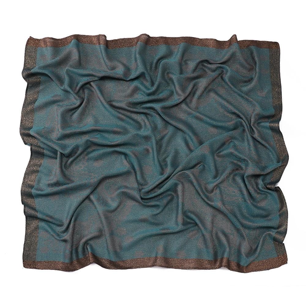 100X100Cm Women Paisley Pattern Malaysian Breathable Square Headscarf Arabian Scarf Middle East Dubai Turkey Palestinian Hijabs