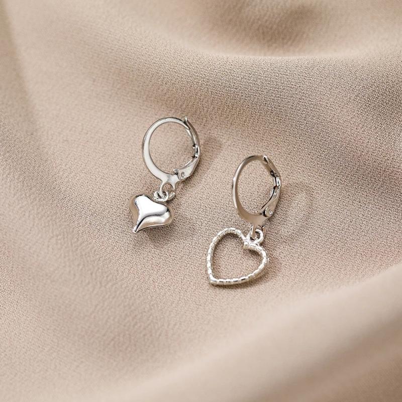 Gold Plated Hoop Earrings For Women Hypoallergenic Dainty Gold Heart Huggie Drop Dangle Earrings Jewelry Gift
