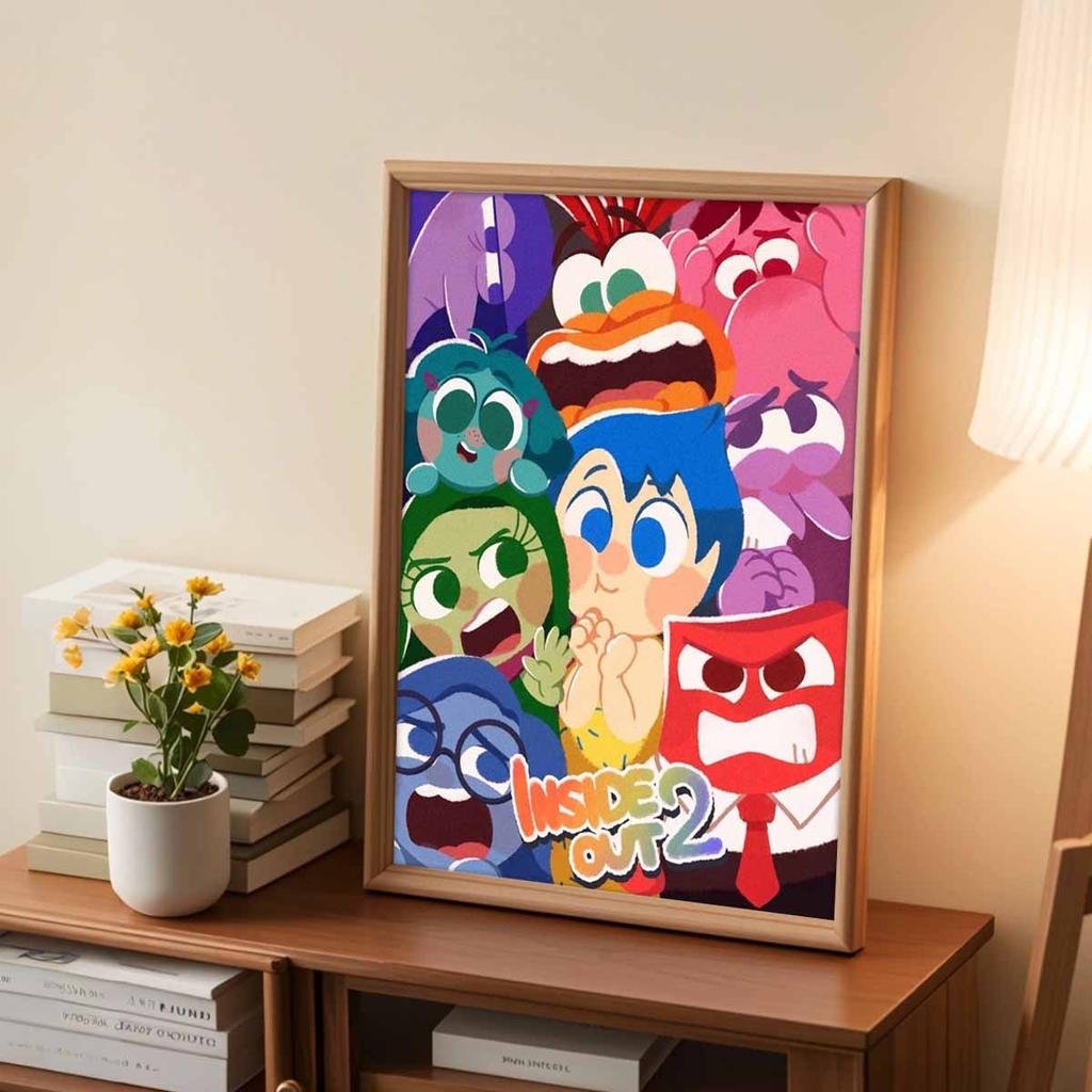 Full Round Diamond Painting Cute Anime Characters Art Rhinestone Picture Mosaic DIY 5D Cross Stitch Embroidery Home Decoration