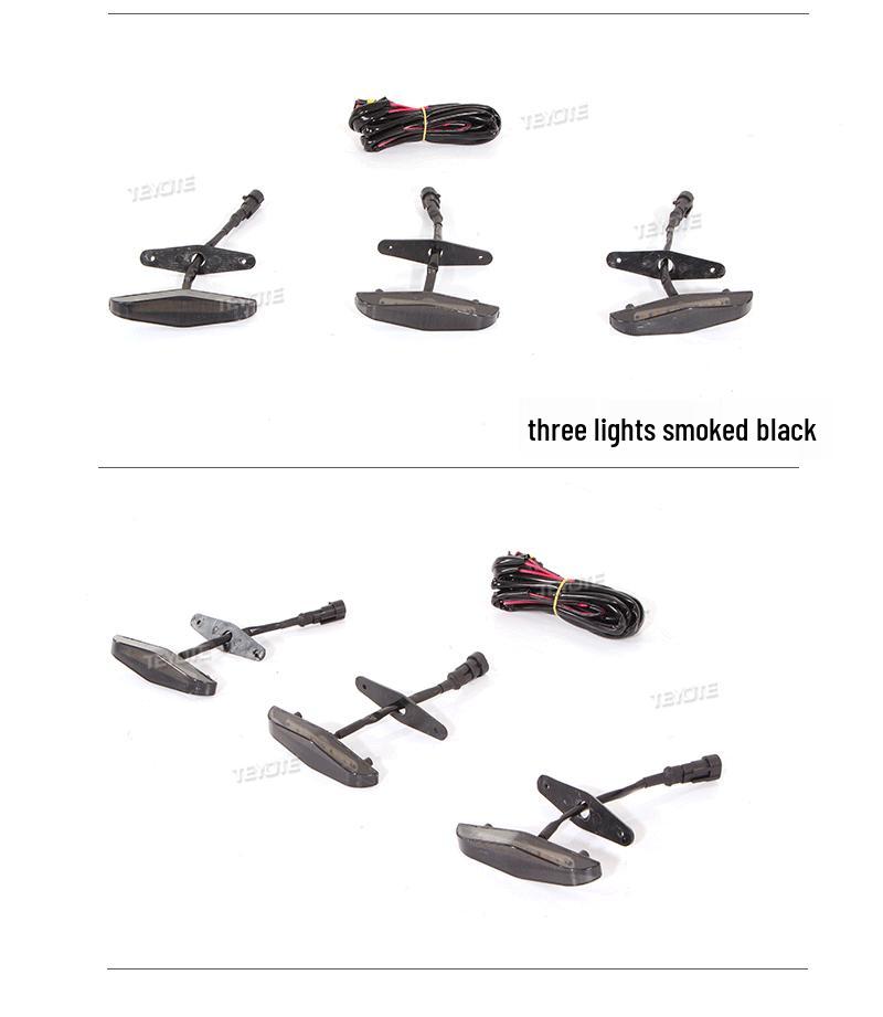 4Runner Center Grille Yellow Lights (2016-2022 Models)