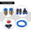 Pneumatic 6mm OD 4mm ID Polyurethane PU Air Hose Pipe Tube Kit, 10 Meter / 32.8ft