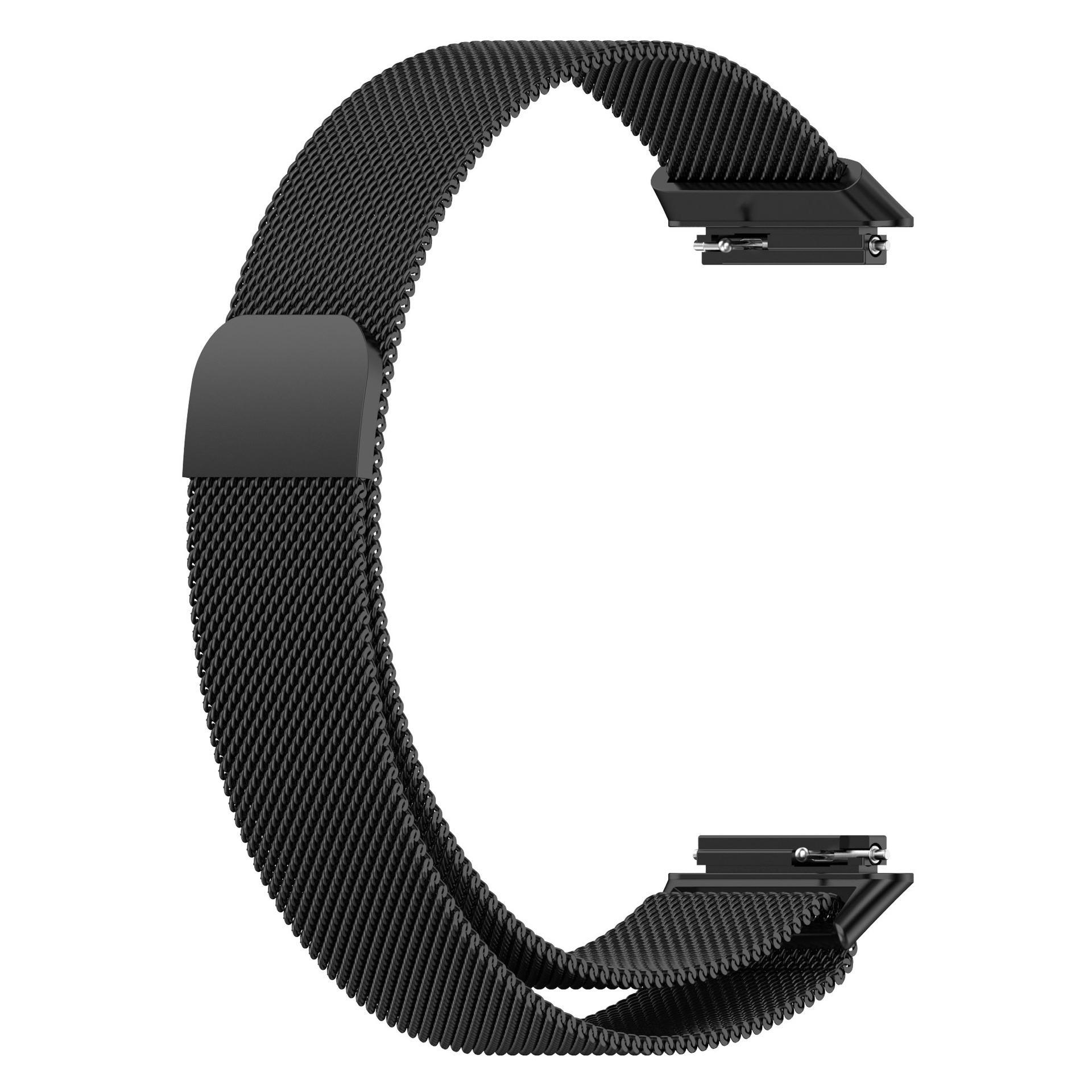 

Сталевий міланський магнітний ремінець для Huawei Band 7 7NFC Smart Wristband, замінний браслет для Huawei Band7, металевий браслет For Huawei Band 7 чорний