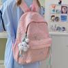 New Student Schoolbag Women's High-value Backpack Large-capacity Junior High School Water-proof Backpack Backpack