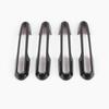 8PCS Carbon Fiber ABS Exterior Door Handle Bowl Cover For Toyota RAV4 2019-2020