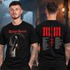 Marilyn Manson Merch Freaks On Tour 2026 The Red Cross Tour Dates Unisex T-Shirt Unisex T-Shirt