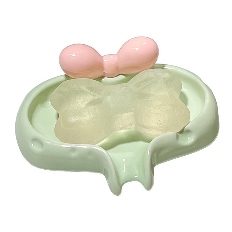 YIXI Ceramic Draining Soap Dish