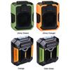 Personal Belt Clip Fan Portable Power Bank Flashlight Outdoor Waist Mounted Fan Cool Clip Fan for Outdoor Works Hiking Camping