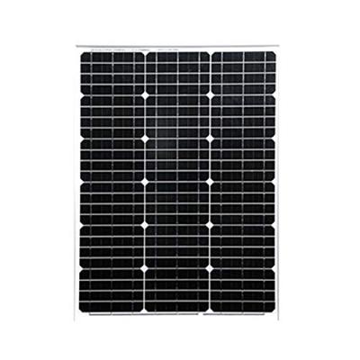 KAUSMEDIA Monokrystallinsk Solpanel med Aluminium 12V Kompakt Solpanel til Strøm- og Vedligeholdelsesopladning Ramme, System, Produktion, Lagring,