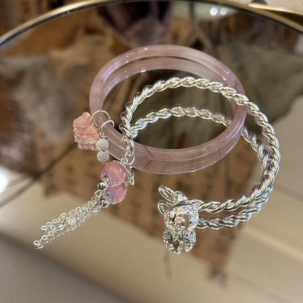 Tassel Super Fairy Bracelet Jingle Bracelet Mid-Autumn Festival Gift with Bell Butterfly Bracelet Senior Girlfriend