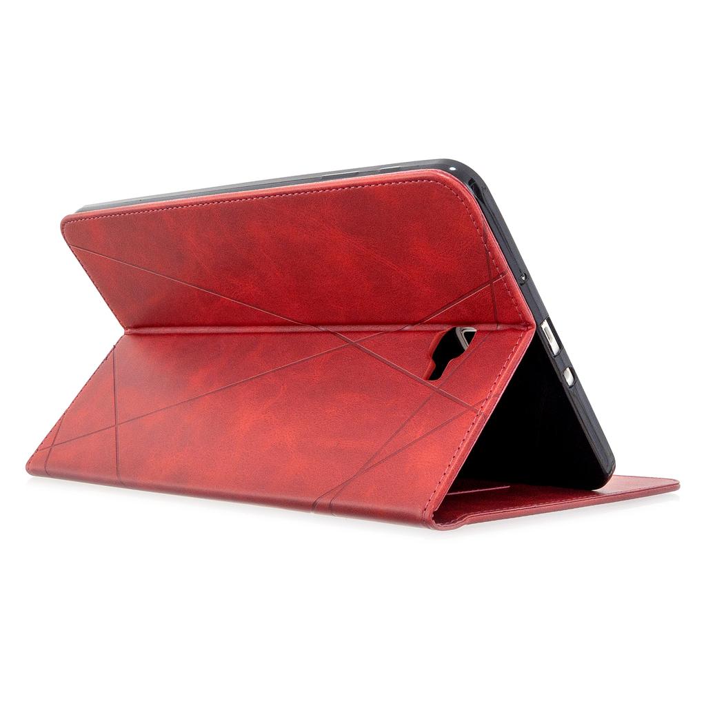 Étui pour Samsung Galaxy Tab A 10,1 pouces (Sortie 2016)(SM-T580/T585) Étui portefeuille en cuir PU de qualité supérieure avec plusieurs angles de vue et poche pour cartes