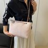 Summer New Solid Color Fashionable Women's Shoulder Bag Casual Underarm Tote Bag Simple Portable Women's Bag