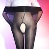 912 Nadeln Hohe Dichte Pferdeöl Damenstrumpfhosen T Offener Schritt Formt Beine Sexy Strumpfhosen Erotische Dessous Elastische Strümpfe