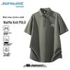 Jeanswest Herren Waffelstrick Poloshirt