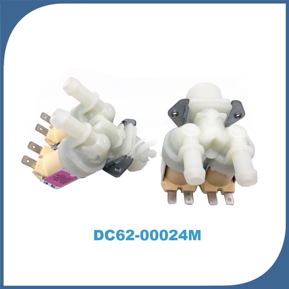 1pcs new for Samsung washing machine water inlet valve DC62-00024 DC62-00024M part